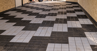 CALIBER ProTech Flooring - Smooth - Light Gray - 24 Piece 13612-10
