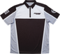 MOOSE OFFROAD Moose Pit Shirt - Black/Gray/White - Large MRS01DS01BKWHLR