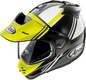 ARAI HELMETS XD-5 Helmet - Cosmic - Yellow - Small 0140-0490