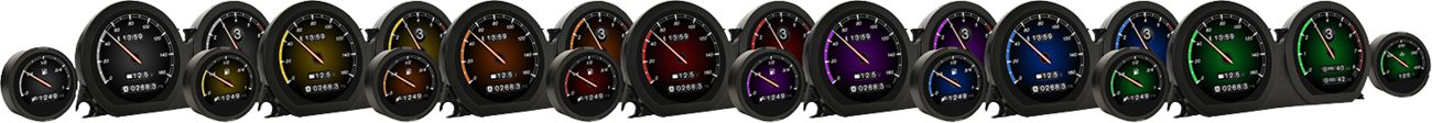 KOSO NORTH AMERICA HD-03X | TFT Gauge Set - Harley-Davidson® BA064930