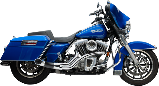 TRASK 2-into-1 Up Yours Exhaust System - Twin Cam - Chrome TM-5740CH