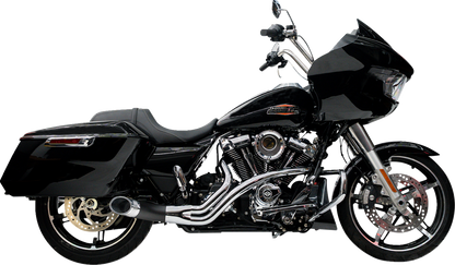 TRASK 2-into-1 Up Yours Exhaust System - M8 - Chrome TM-5760CH