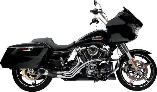 TRASK 2-into-1 Up Yours Exhaust System - M8 - Chrome TM-5760CH