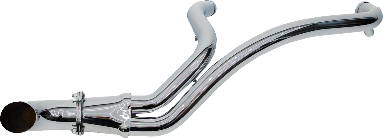 TRASK 2-into-1 BMF Exhaust System - Twin Cam - Chrome TM-5745CH