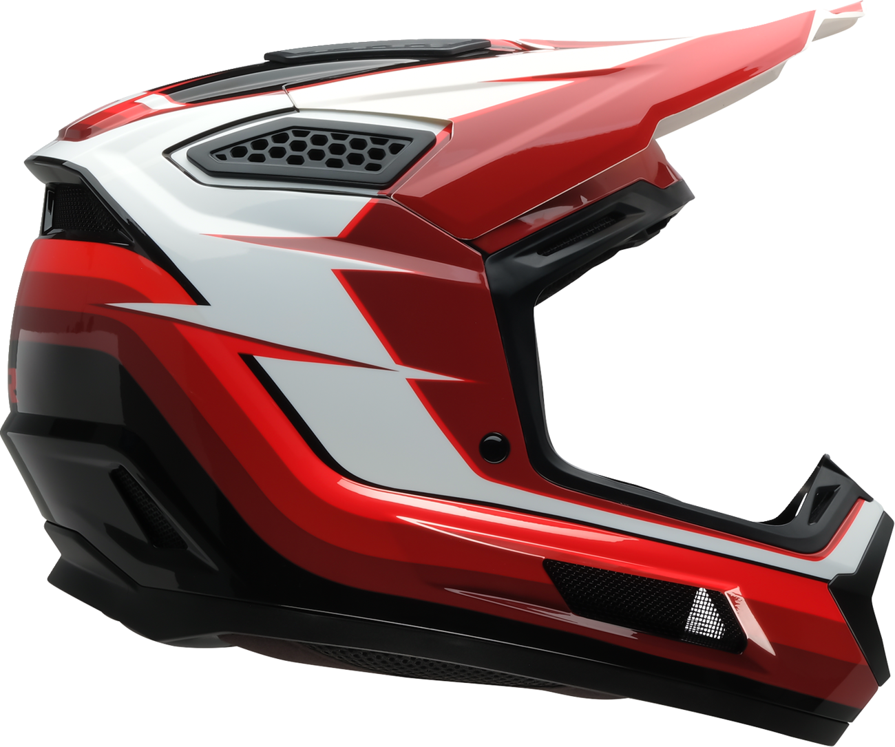 Z1R Dirt Maxx Helmet - Vortex - Red/White - 4XL 0110-9703