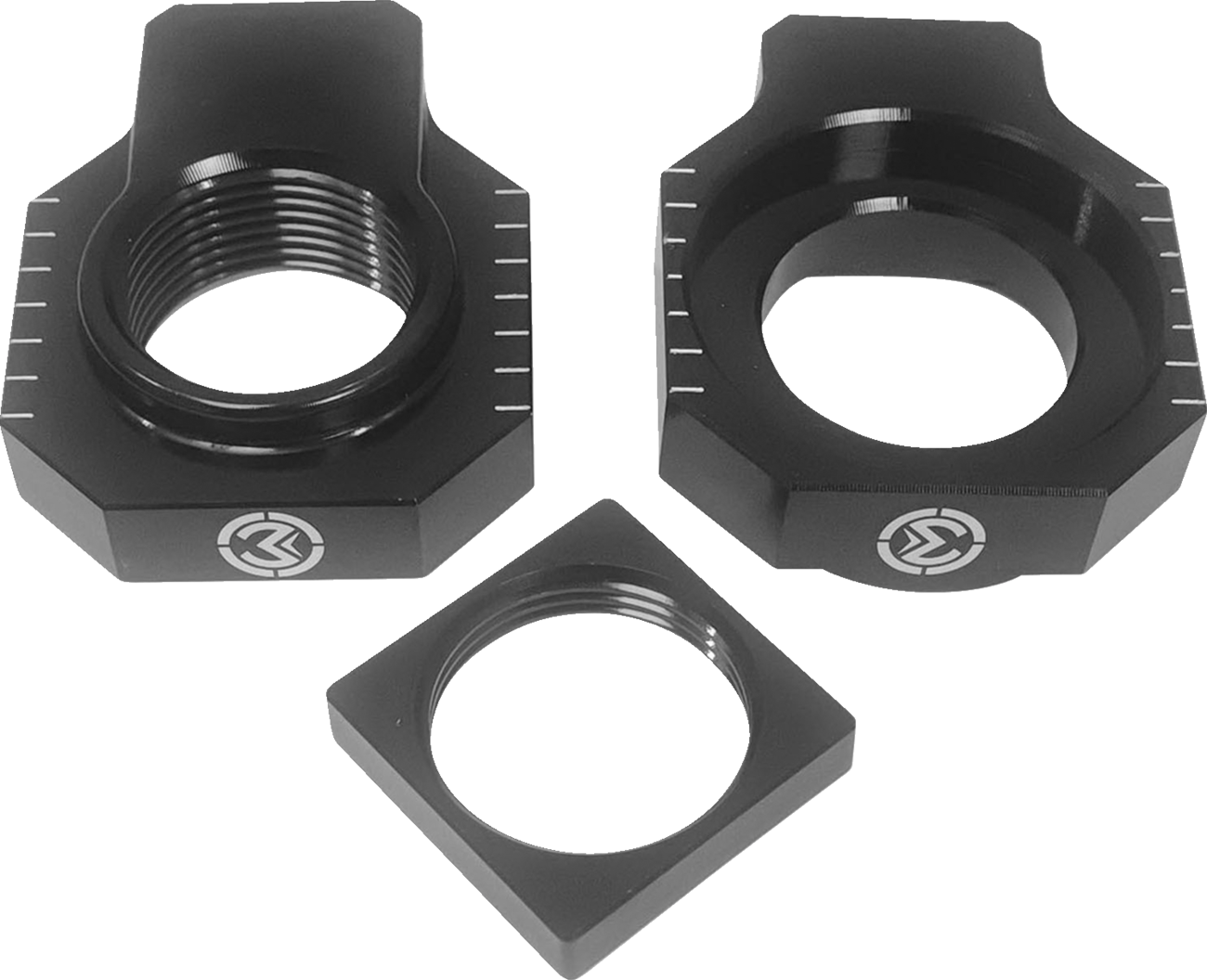 MOOSE OFFROAD Adjuster Kit - Swingarm/Axle Block - Gas Gas/Husqvarna/KTM W16-5603B