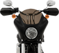 MEMPHIS SHADES Handguards - Black - FXR/Dyna/Softail/Sportster/Touring MEB7215