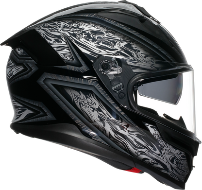 AGV K7 Helmet - Damascus - Black/Silver - XL 2118399004-010-XL