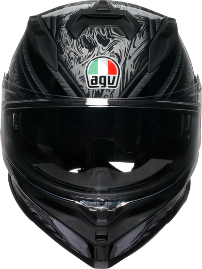 AGV K7 Helmet - Damascus - Black/Silver - Large 2118399004-010-L