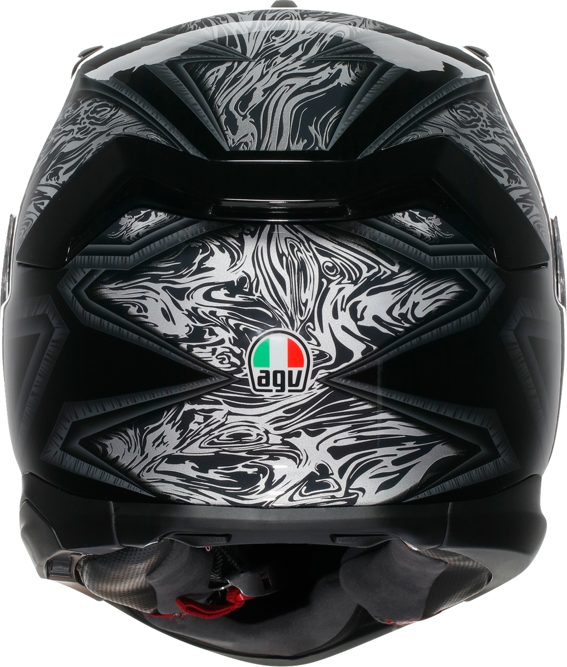 AGV K7 Helmet - Damascus - Black/Silver - XL 2118399004-010-XL