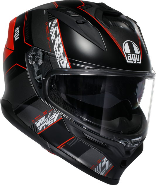 AGV K7 Helmet - Kyber - Matte Black/Red - Small 2118399004-008-S
