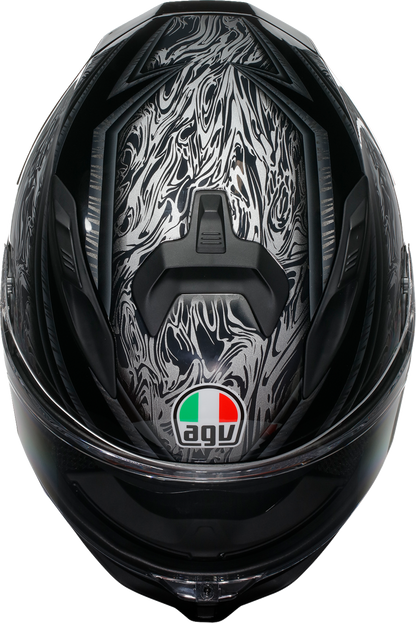 AGV K7 Helmet - Damascus - Black/Silver - 2XL 2118399004-010-XXL