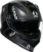 AGV K7 Helmet - Kyber - Matte Gray/Yellow Fluo - Small 2118399004-007-S