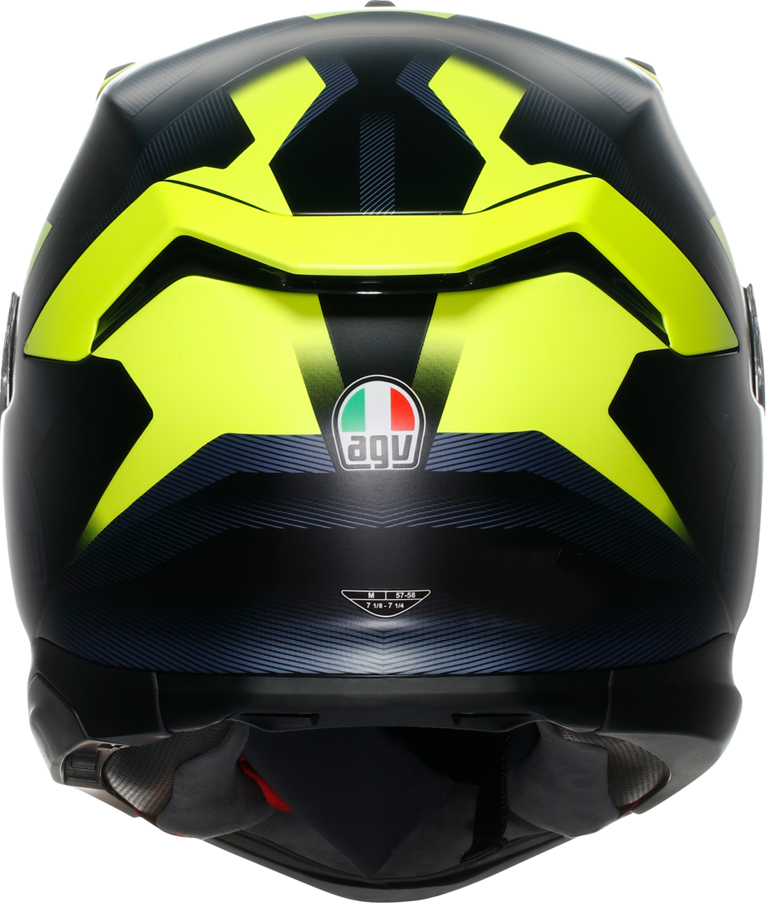 AGV K7 Helmet - Glimpse - Matte Black/Yellow Fluo - XL 2118399004-006-XL