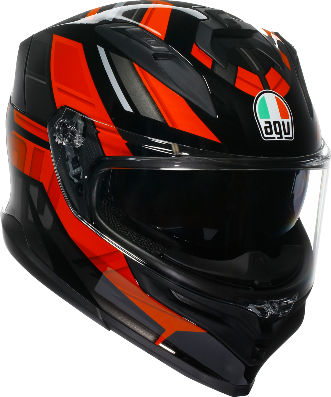 AGV K7 Helmet - Taurax - Black/Red - Small 2118399004-009-S