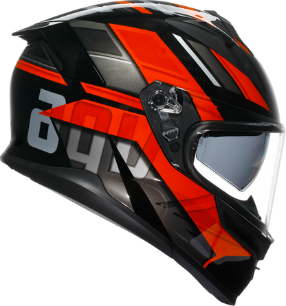 AGV K7 Helmet - Taurax - Black/Red - Small 2118399004-009-S