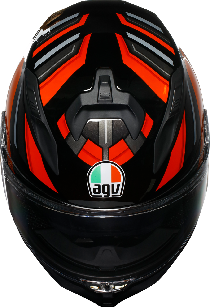 AGV K7 Helmet - Taurax - Black/Red - Small 2118399004-009-S