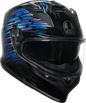 AGV K7 Helmet - Genisys - Black/Blue/Gray - Medium 2118399004-011-M