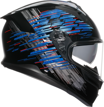 AGV K7 Helmet - Genisys - Black/Blue/Gray - Medium 2118399004-011-M