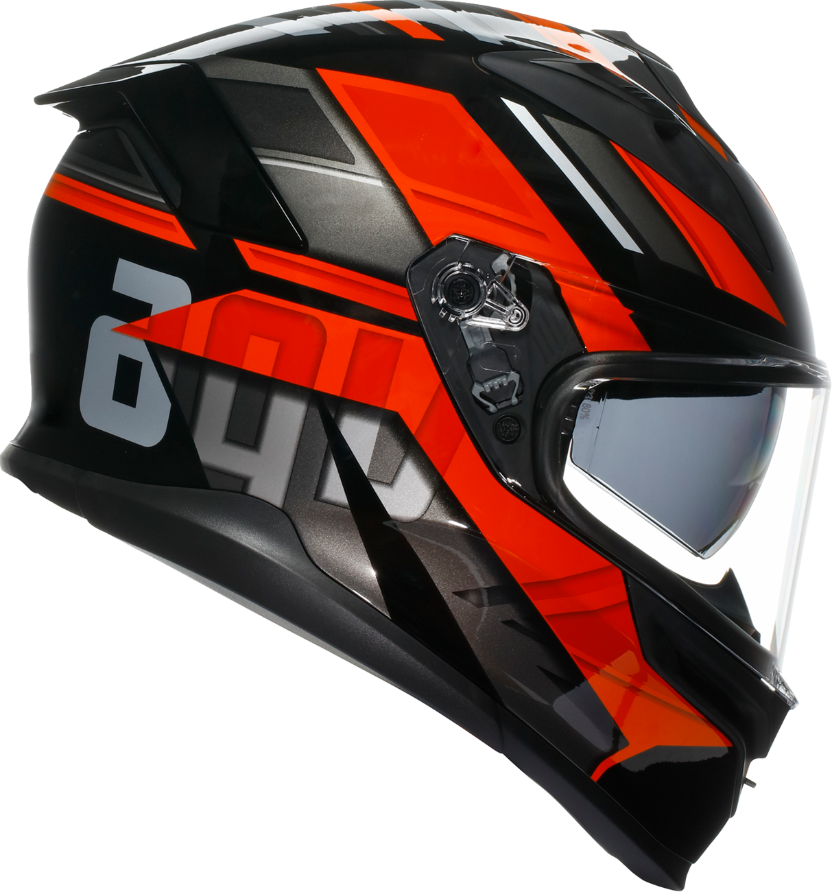 AGV K7 Helmet - Taurax - Black/Red - 2XL 2118399004-009-XXL