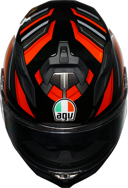 AGV K7 Helmet - Taurax - Black/Red - 2XL 2118399004-009-XXL
