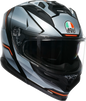 AGV K7 Helmet - Jaeger - Black/Silver - Medium 2118399004-005-M