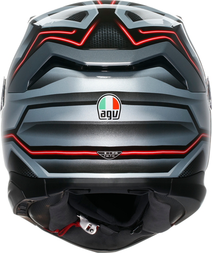 AGV K7 Helmet - Jaeger - Black/Silver - 2XL 2118399004-005-XXL