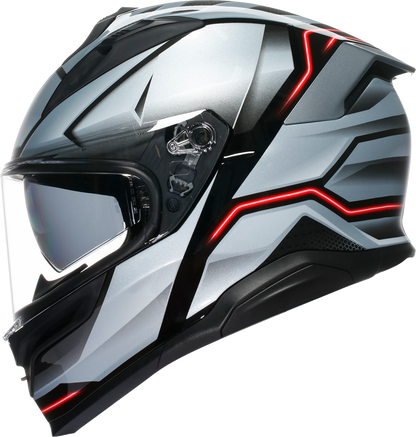 AGV K7 Helmet - Jaeger - Black/Silver - 2XL 2118399004-005-XXL