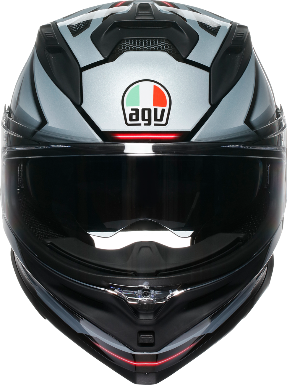 AGV K7 Helmet - Jaeger - Black/Silver - 2XL 2118399004-005-XXL