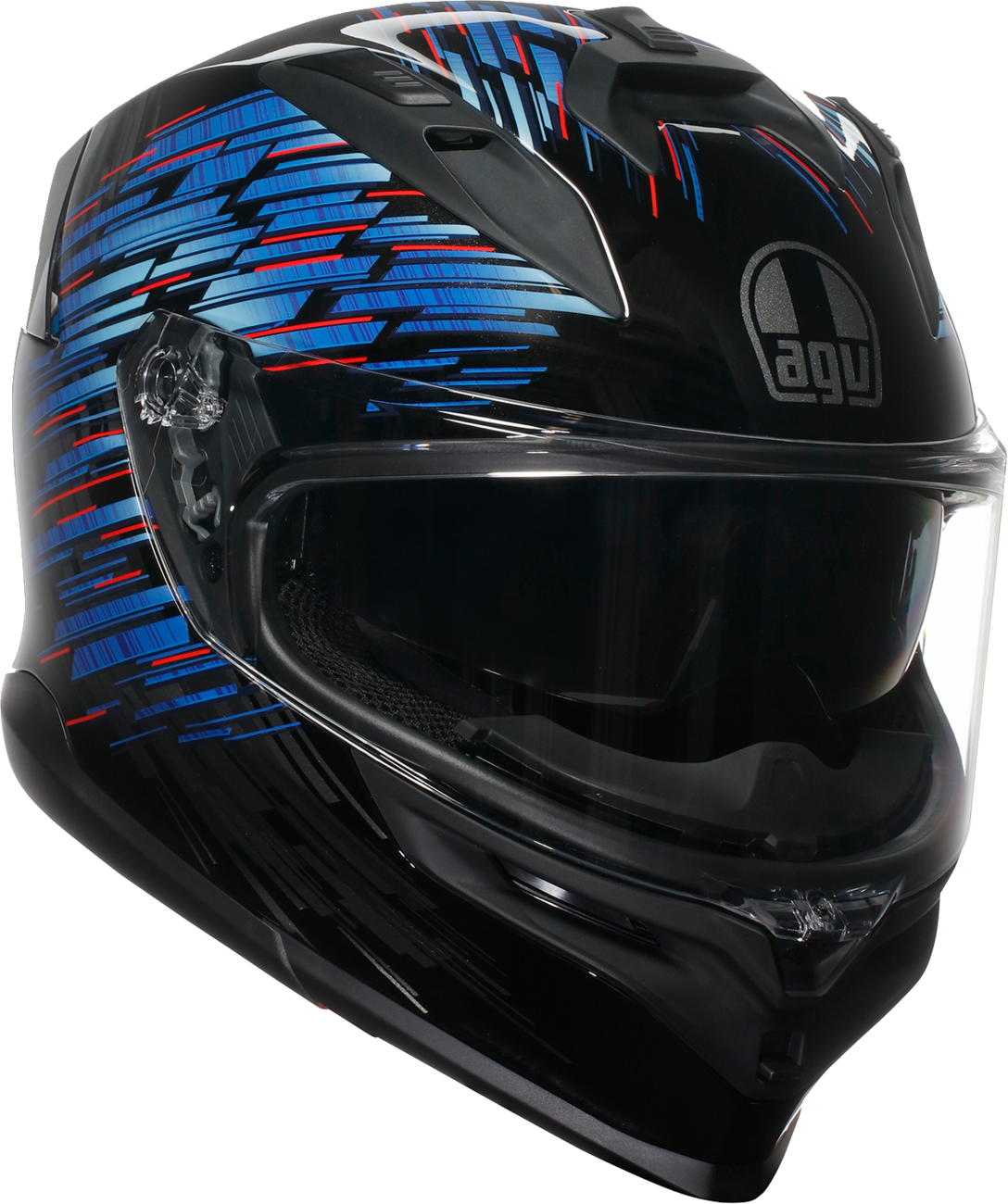 AGV K7 Helmet - Genisys - Black/Blue/Gray - 2XL 2118399004-011-XXL