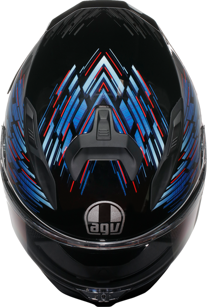 AGV K7 Helmet - Genisys - Black/Blue/Gray - Large 2118399004-011-L