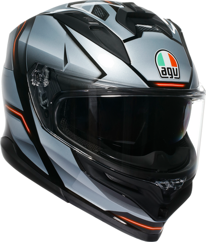 AGV K7 Helmet - Jaeger - Black/Silver - XL 2118399004-005-XL