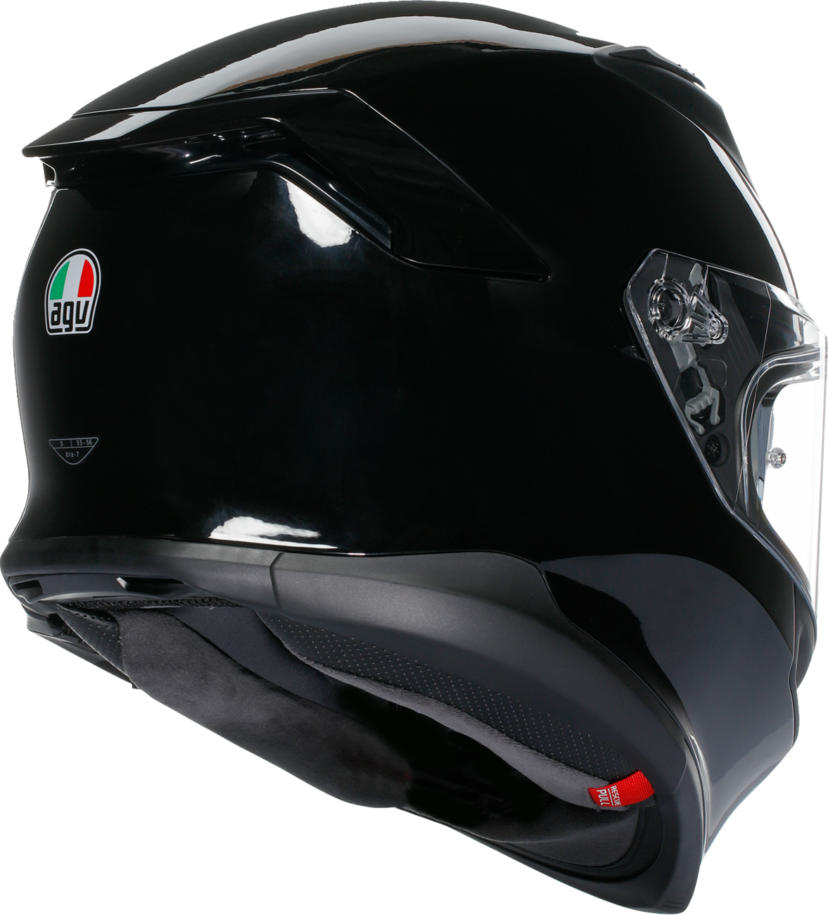 AGV K7 Helmet - Gloss Black - XS 2118399004-014-XS