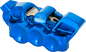 ARLEN NESS Monoblock Radial Brake Caliper - 100 mm - Left - Blue 320-134