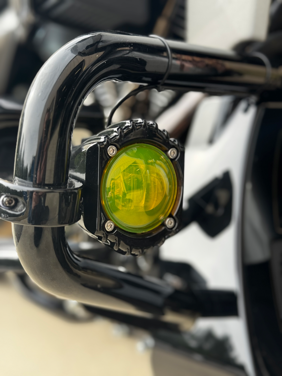 CUSTOM DYNAMICS Fog Light - Selective Yellow - Harley-Davidson® SD-FOG-2Y