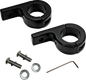 CUSTOM DYNAMICS P-Clamp Mounts - Fog Light - Gloss Black - Harley-Davidson® CD-125-B
