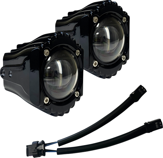 CUSTOM DYNAMICS Fog Light - White/Clear - Harley-Davidson® SD-FOG-5W