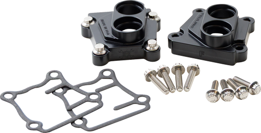 FEULING PARTS Lifter Block Covers - Black - '99-'17 Twin Cam 9190