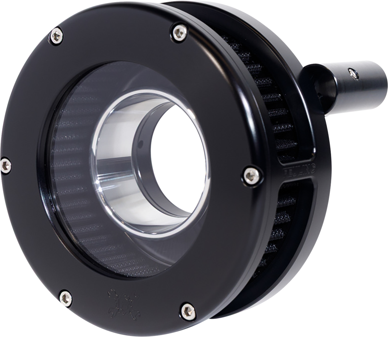 FEULING PARTS Slim BA Air Cleaner Kit - Black/Clear - Black Filter - '93-'99 EVO Big Twin 5564-S