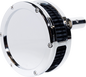 FEULING PARTS Slim BA Air Cleaner Kit - Chrome - Black Filter - '93-'99 EVO Big Twin 5567-S