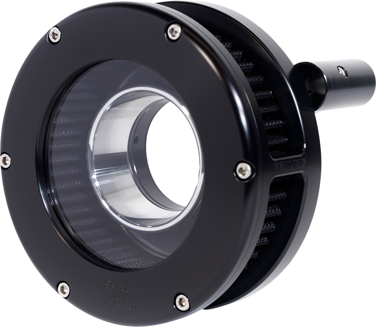 FEULING PARTS Slim BA Air Cleaner Kit - Black/Clear - Black Filter - '08-'17 Twin Cam 5554-S