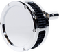 FEULING PARTS Slim BA Air Cleaner Kit - Chrome - Black Filter - '08-'17 Twin Cam 5557-S