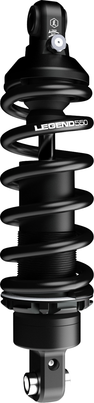 Legend Suspension Revo-A Shock for M-8 Softail - 13 inch Standard Model 9310-0003