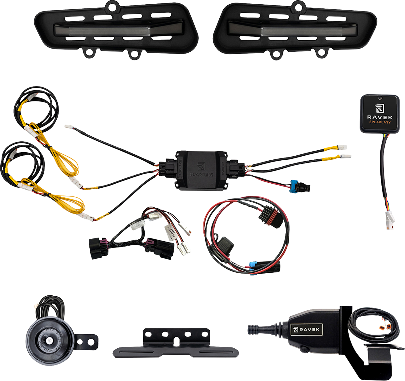 RAVEK Turn Signal Kit - Gen3 Speakeasy™ - Ranger XD 1500 - Lever 64-110SL