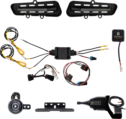 RAVEK Turn Signal Kit - Gen3 Speakeasy™ - Ranger XP 1000 - Lever 64-1008SL
