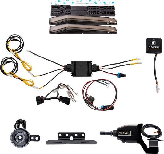 RAVEK Turn Signal Kit - Gen3 Speakeasy™ - Ridge - Lever 67-4001SL
