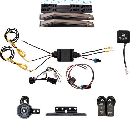 RAVEK Turn Signal Kit - Gen3 Speakeasy™ - Ridge - Rockers 67-4001SR