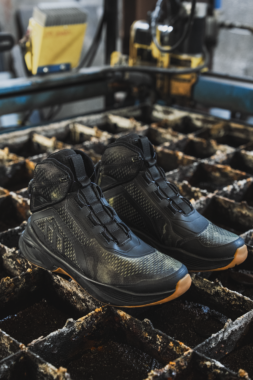 ICON Hooligan AF Boots - Gray Camo - US 9.5 3403-1447