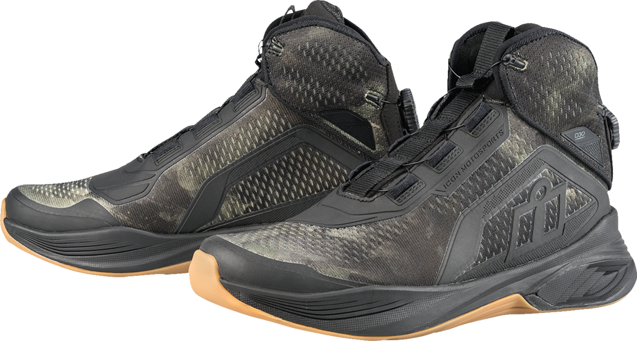 ICON Hooligan AF Boots - Gray Camo - US 14 3403-1456