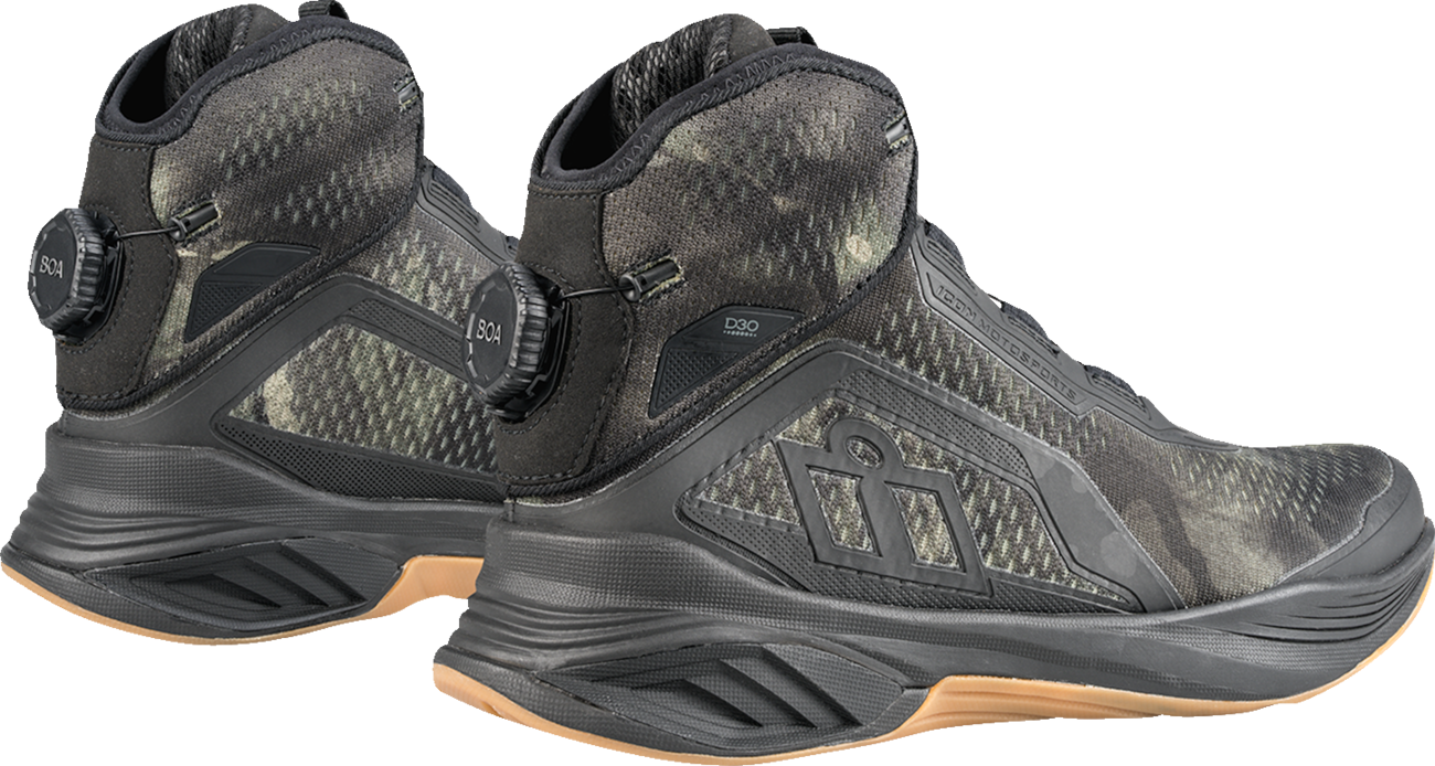 ICON Hooligan AF Boots - Gray Camo - US 14 3403-1456